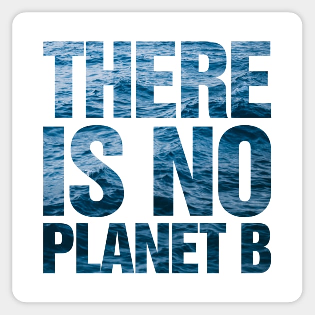 There Is No Planet B Ocean Sticker by TeeTime